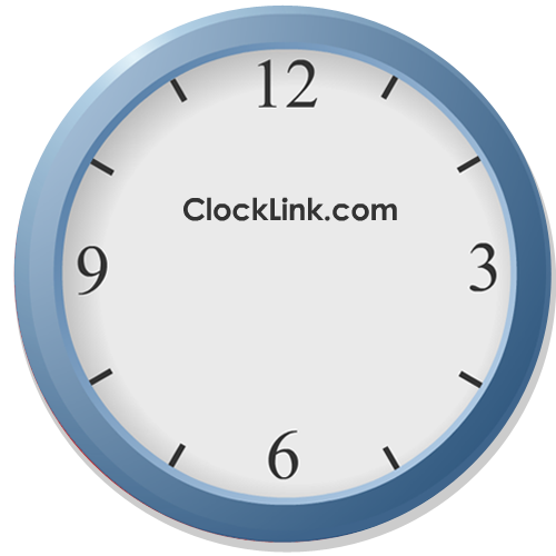 Call the clock. Call the clock