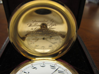 William Sulzer's Tiffany & Co. Watch